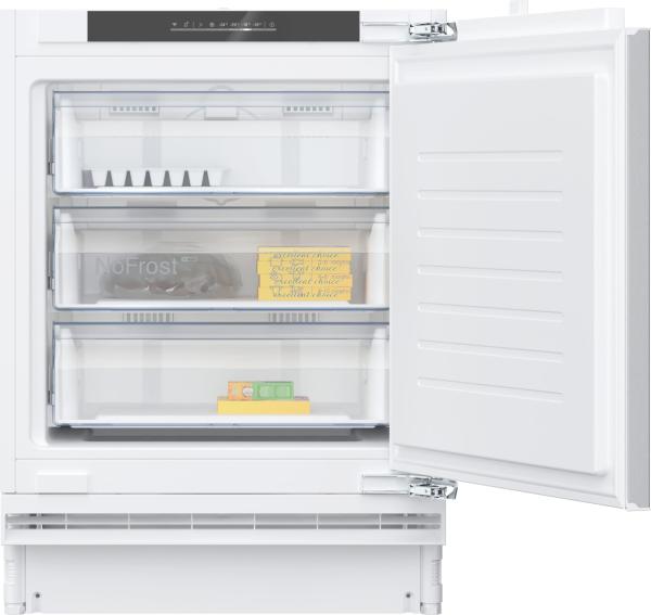 Neff GU7213DE0 - N 70, Einbau-Gefrierschrank, 82 x 59.8 cm, Flachscharnier mit Softeinzug